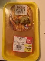 Mängden socker i 2 filets de poulet