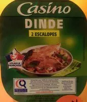 Mängden socker i Escalope de dinde