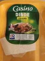 Mängden socker i 2 escalopes de dinde certifie