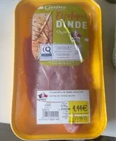 Mängden socker i Escalope de dinde