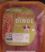 Mängden socker i Escalope de dinde