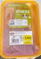 Mängden socker i Escalope de dinde
