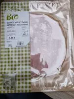 Mängden socker i jambon cuit avec couenne bio