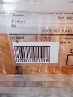 Mängden socker i Chausson aux pommes