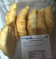 Mängden socker i Mini croissant beurre par 10