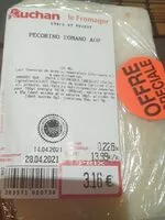 Mängden socker i pecorino romano aop