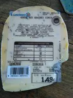 Mängden socker i Gouda aux graines cumin