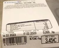 Mängden socker i Crêpes maison