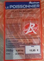 Mängden socker i Filet de saumon