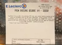 Mängden socker i Pain aux raisins