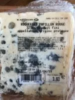 Mängden socker i Roquefort papillon rouge