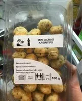 Mängden socker i Mini acras apéritif
