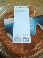 Mängden socker i Galette frangipane