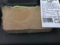 Mängden socker i Mousse de canard pur canard