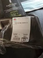 Mängden socker i Côté de porc échine x2