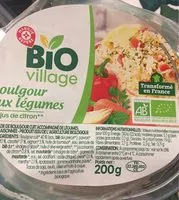 Mängden socker i Boulgour aux legumes