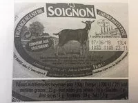 Mängden socker i Bûche de chèvre - Soignon - 1kg