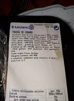 Mängden socker i Mousse de canard