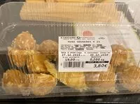 Mängden socker i Mini Gougeres x25