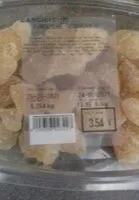 Mängden socker i gingembre deshydrate