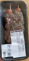 Mängden socker i Brochettes de boeuf marinées crème aux 3 poivres