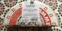 Mängden socker i 1/2 Tomme de Savoie IGP