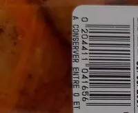 Mängden socker i Cuisse de poulet tex mex