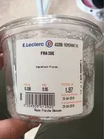 Mängden socker i Fraise