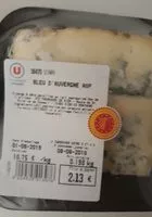 Mängden socker i Bleu d'auvergne