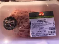 Mängden socker i Roti de veau à la provencale