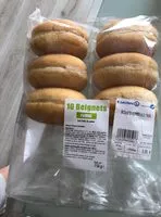 Mängden socker i 10 beignets