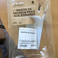 Mängden socker i Gratin  de saumon frais