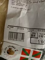 Mängden socker i Fromage de chèvre fermier artisanal