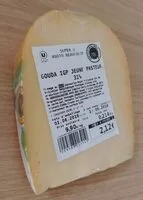 Mängden socker i Gouda IGP jeune pasteurisé