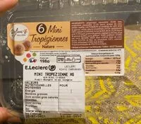 Mängden socker i Mini tropéziennes x 6