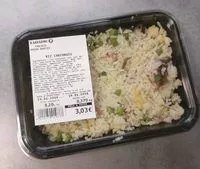 Mängden socker i Riz cantonais