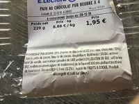 Mängden socker i Pain au chocolat