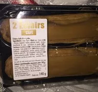 Mängden socker i Eclairs cafe
