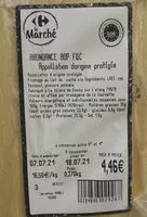 Mängden socker i Abondance AOP