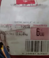 Mängden socker i comte