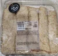 Mängden socker i Crêpes au sucre