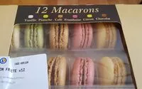 Mängden socker i Macarons fruite ×12