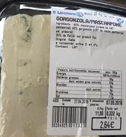 Mängden socker i Gorgonzola mascarpone
