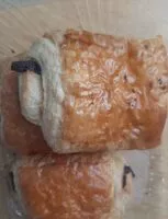 Mängden socker i pains chocolat AOP X