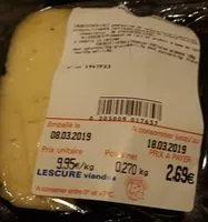 Mängden socker i Tomme des Pyrénées