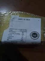 Mängden socker i Comté 12 mois