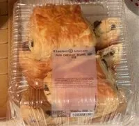 Mängden socker i Pain chocolat beurre AOP