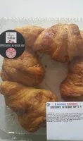 Mängden socker i Croissant au beurre AOP