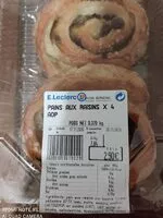 Mängden socker i Pain aux raisins X4 AOP