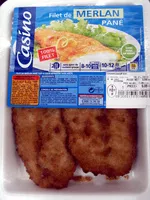 Mängden socker i Casino filet de merlan pané